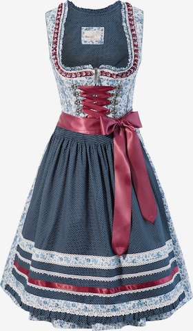 MARJO Dirndl 'Natalia 55' in Blau