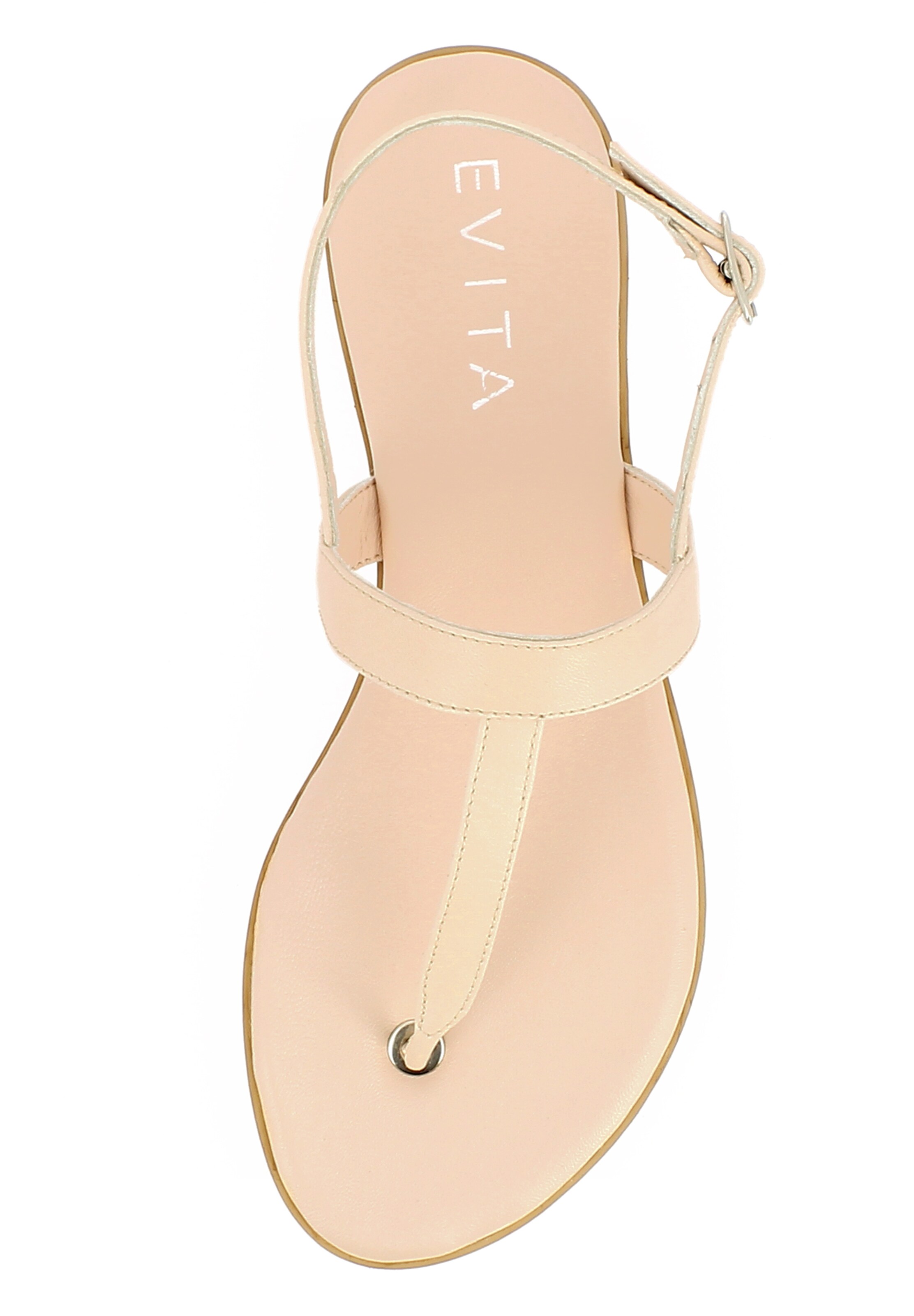EVITA Teenslipper 'OLIMPIA' in Beige