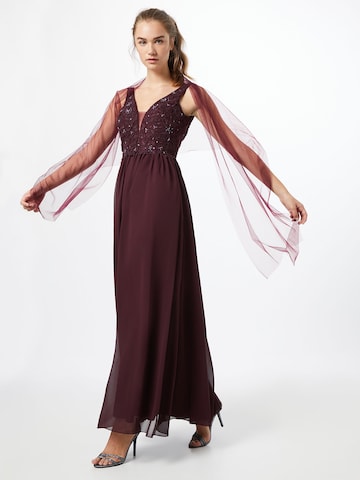 Unique Вечерна рокля в лилав