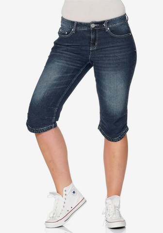 SHEEGO Slimfit Jeans in Blau: predná strana