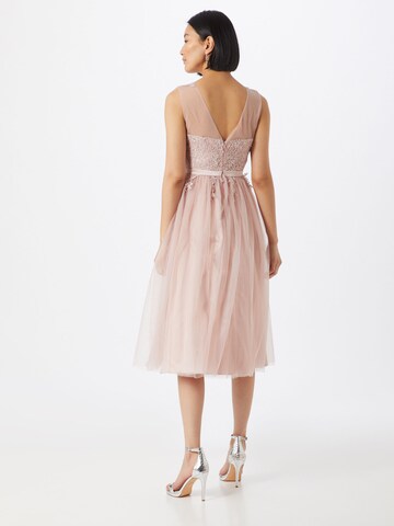 Robe de cocktail SWING en rose