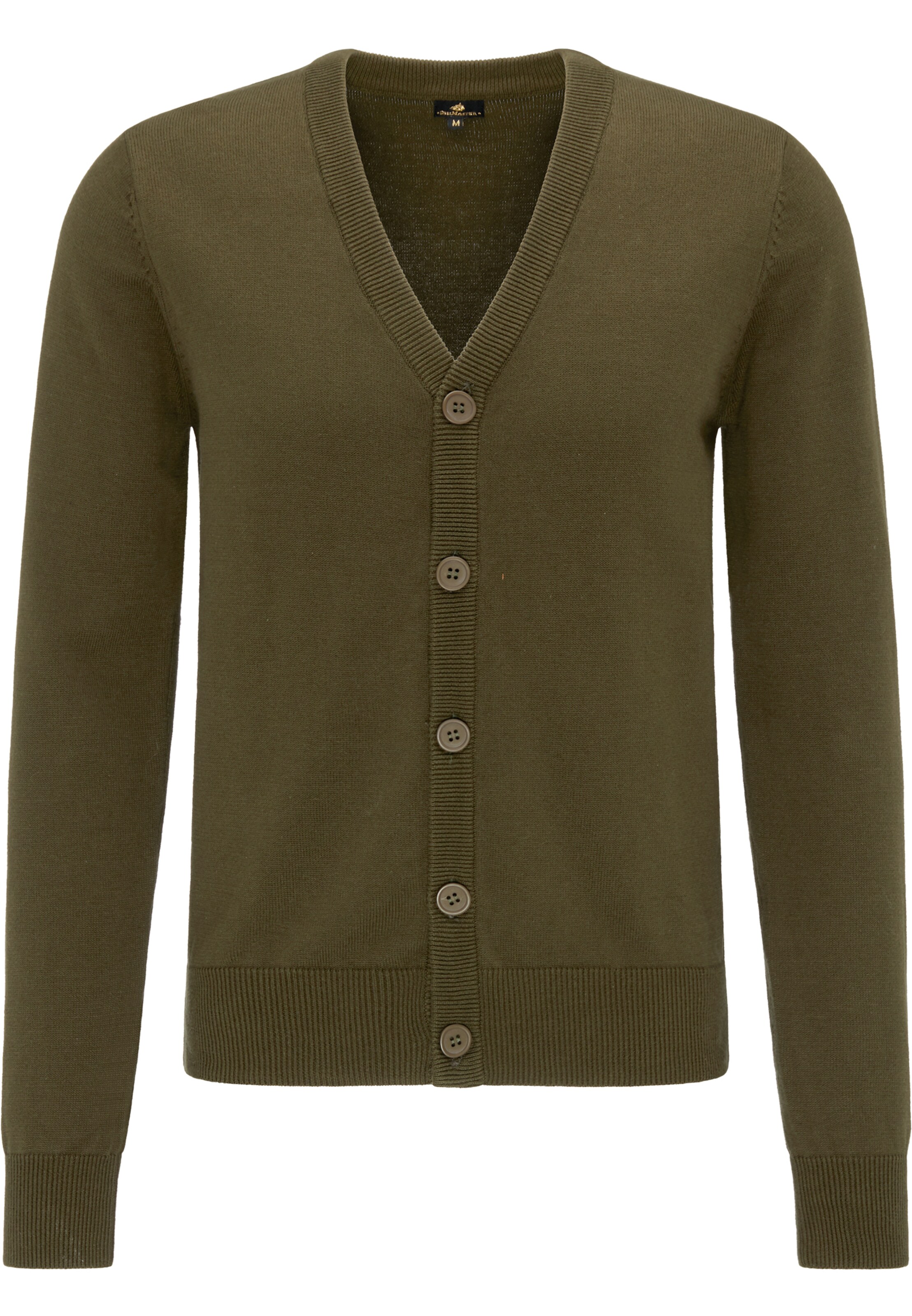 DREIMASTER - Gebreid vest in de kleur Kaki