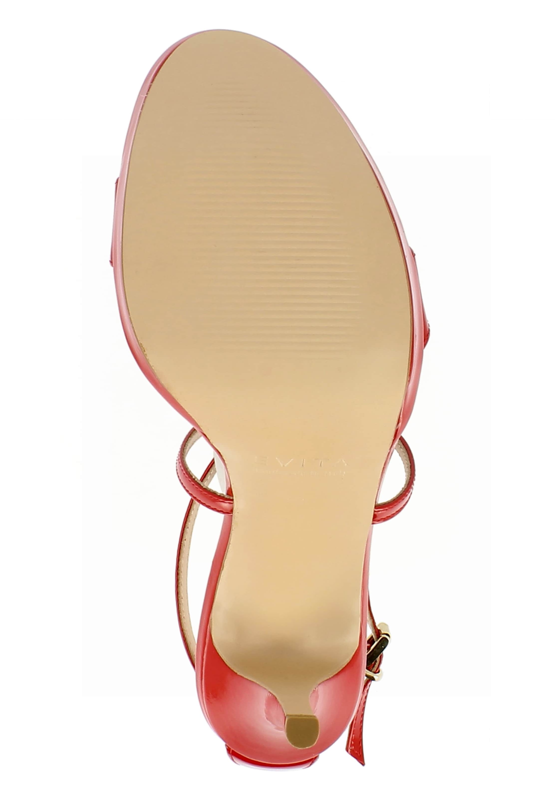 EVITA Sandalen met riem 'Valeria' in Rood