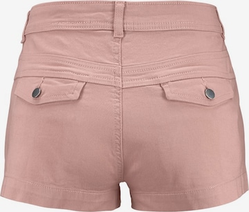 LASCANA Regular Hotpants in Pink