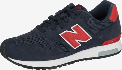 new balance Sneakers laag in de kleur Donkerblauw / Rood / Wit, Productweergave