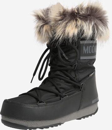 MOON BOOT Snow Boots in Black: front