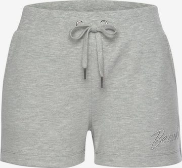 BENCH Pyžamové kalhoty – šedá: přední strana