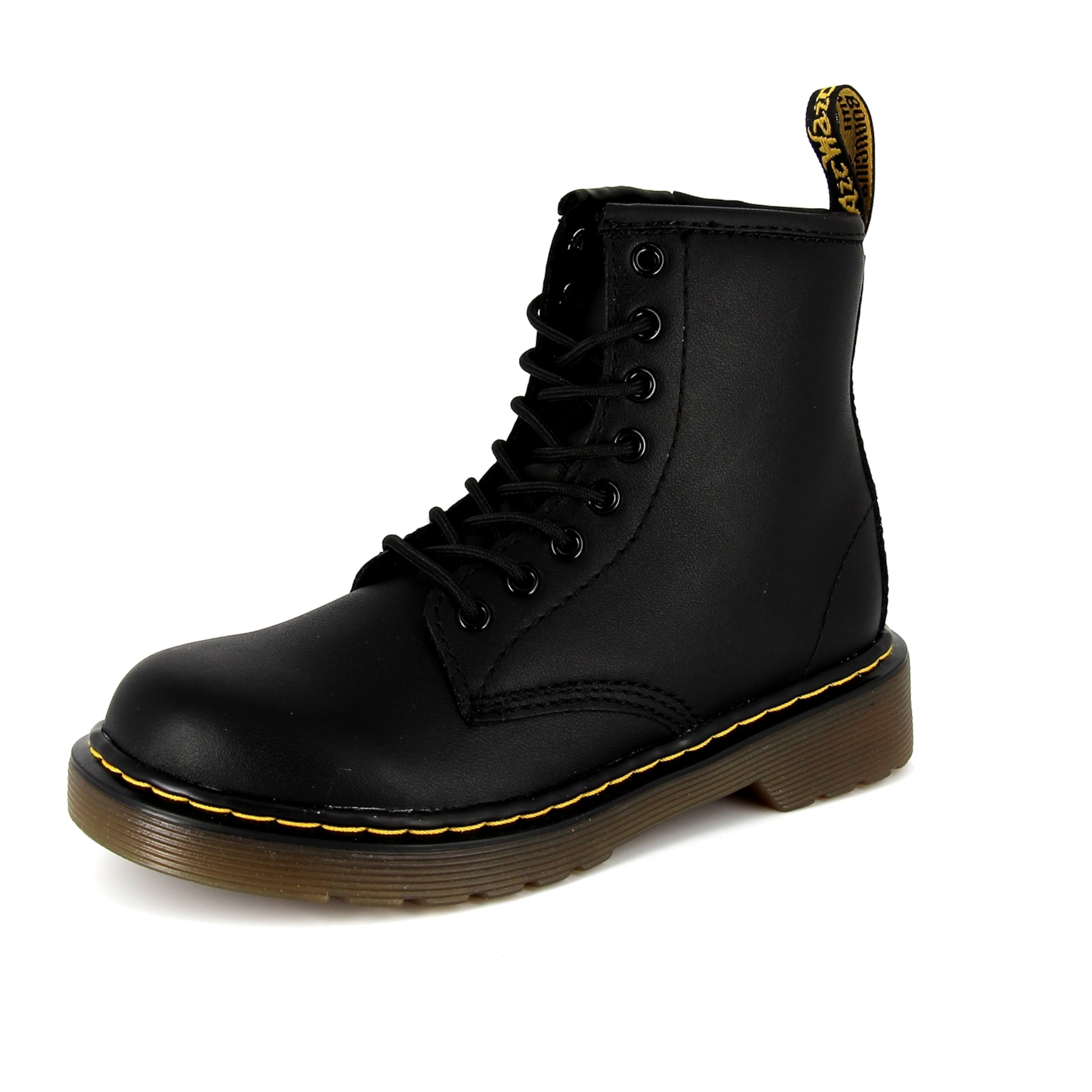 Dr. Martens Ботуши 'Softy' в черно: отпред
