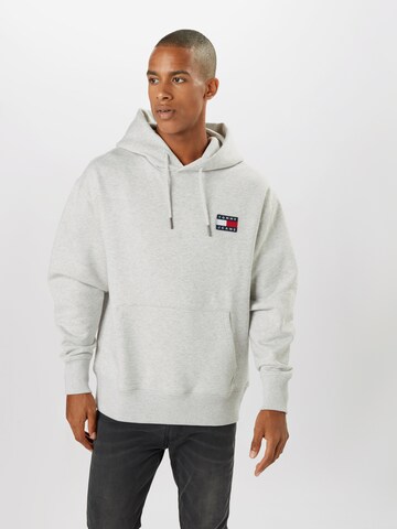 Coupe regular Sweat-shirt Tommy Jeans en gris : devant