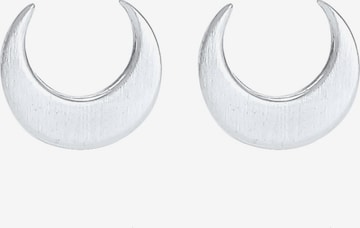 ELLI Earrings 'Halbmond' in Silver