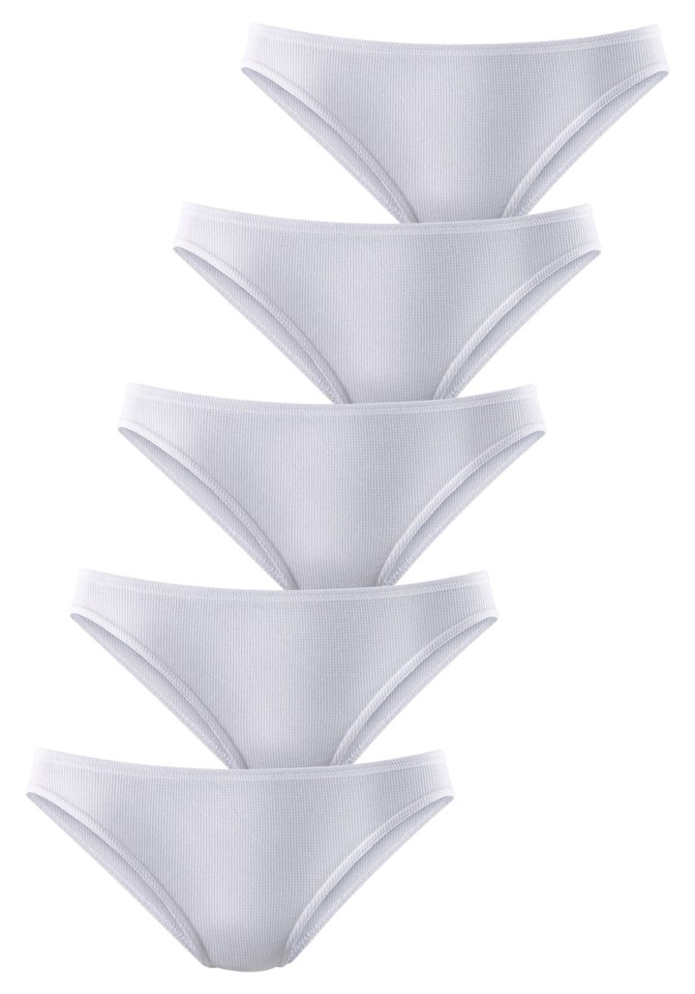 PETITE FLEUR - Pikee-Slips in weiß
