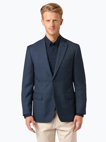 Andrew James Regular fit Business Blazer in Blue: front