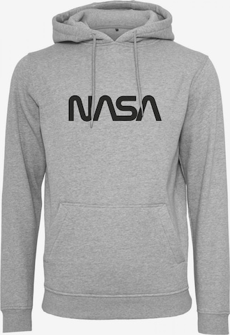 Mister Tee Sweatshirt 'Nasa' in Grijs: voorkant