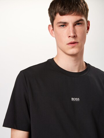 Coupe regular T-Shirt BOSS Orange en noir