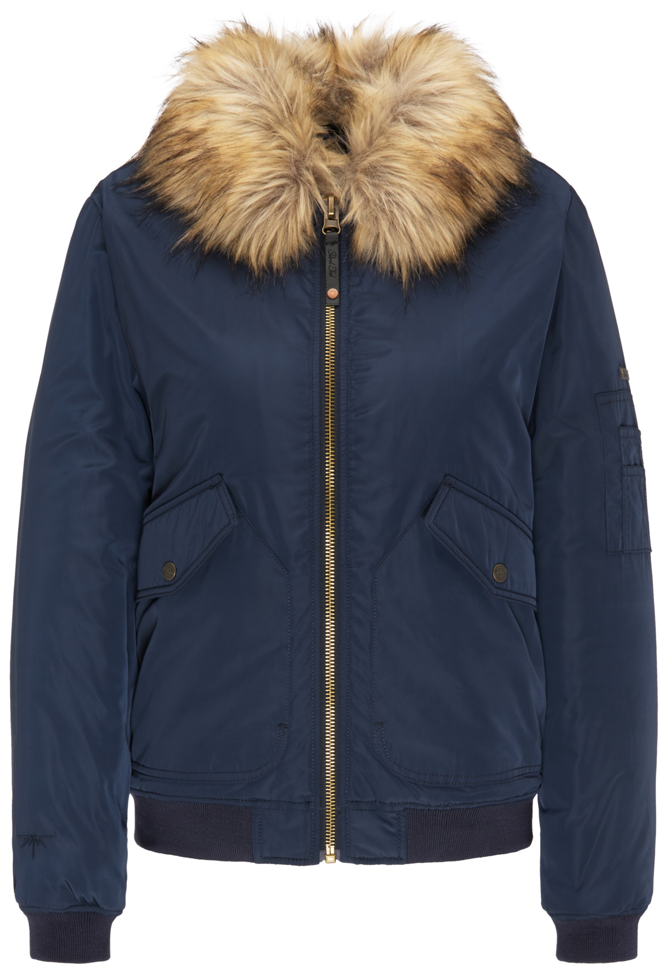 Petrol Industries - Tussenjas in de kleur Blauw