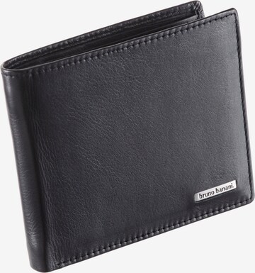 BRUNO BANANI Wallet in Black: front