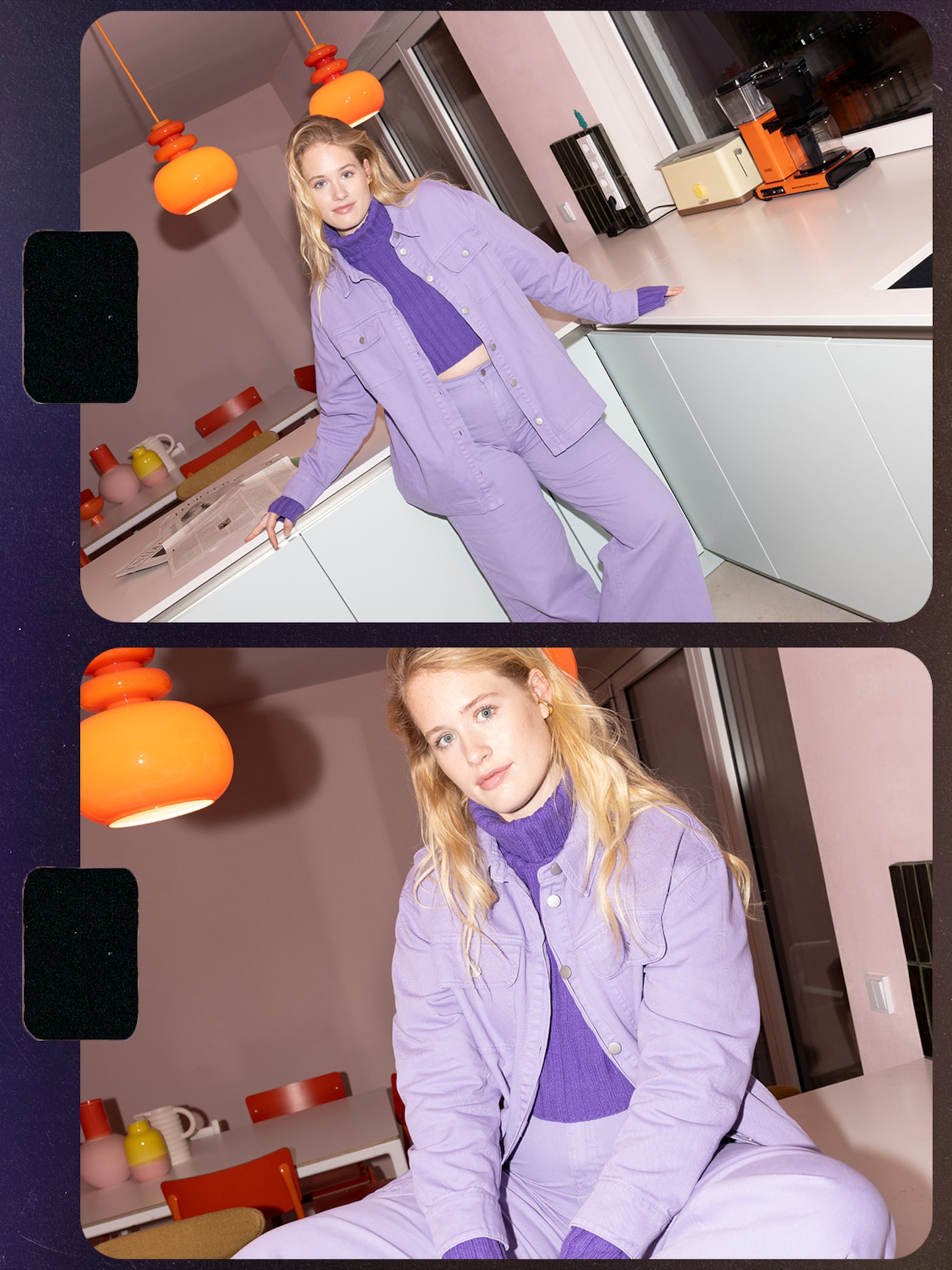 Mille - Lilac Combo Look