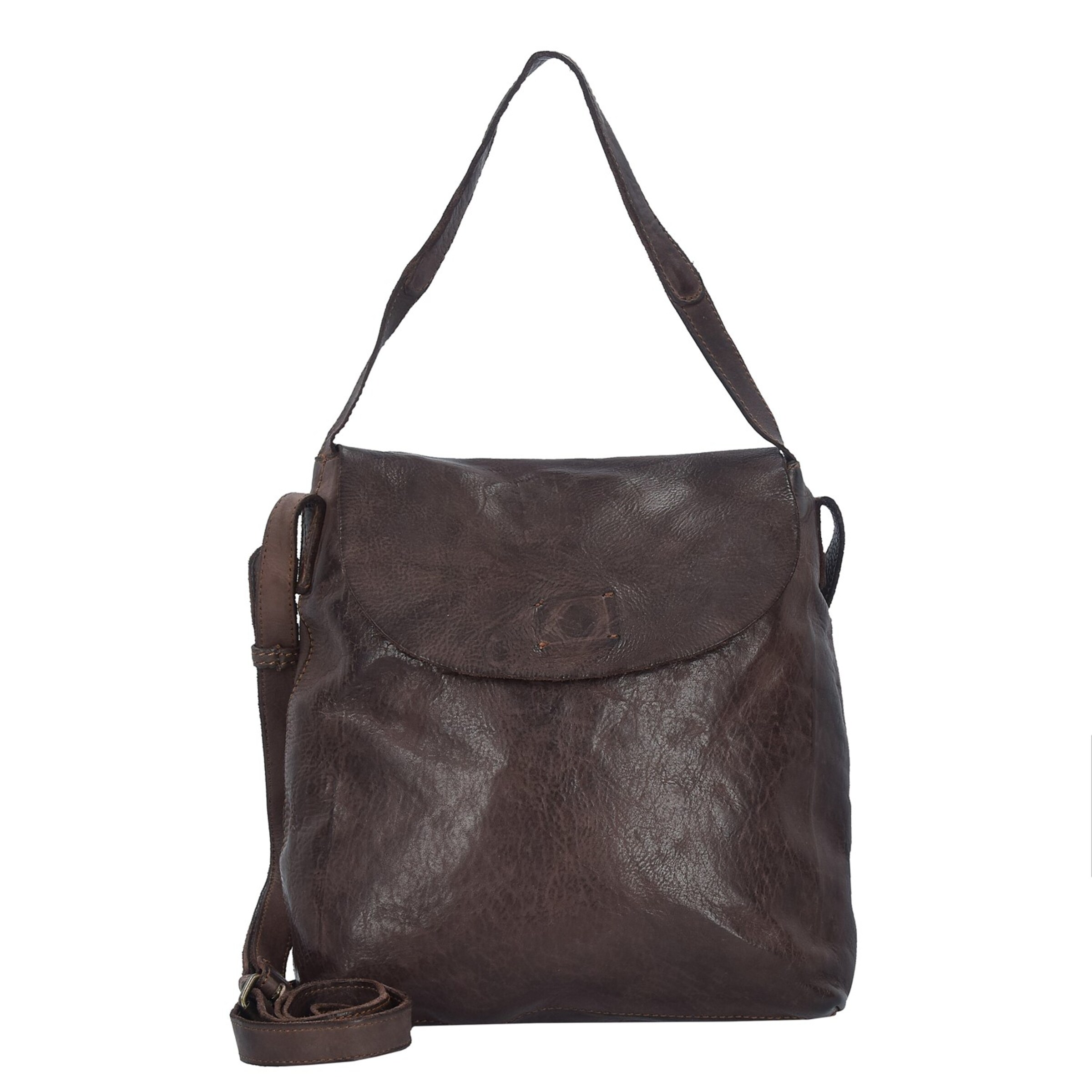 Harold's Schoudertas 'Submari' in Bruin: voorkant