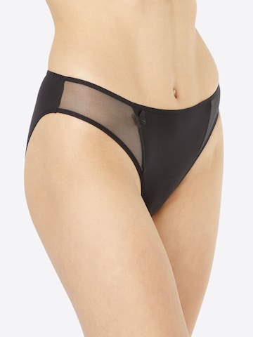 PASSIONATA - Cueca 'Miss Joy' em preto: frente