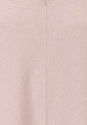 include Kaschmir-Pullover mit V-Ausschnitt in Pink