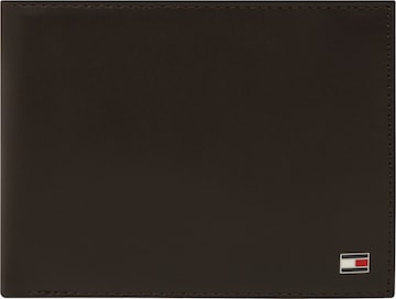 TOMMY HILFIGER Plånbok 'ETON' i brun: framsida
