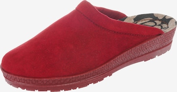ROHDE Slippers 'Neustadt' in Red: front