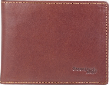 Greenland Nature Wallet 'Rubin' in Brown: front