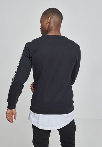 Mister Tee Sweatshirt 'Nasa US' in Zwart