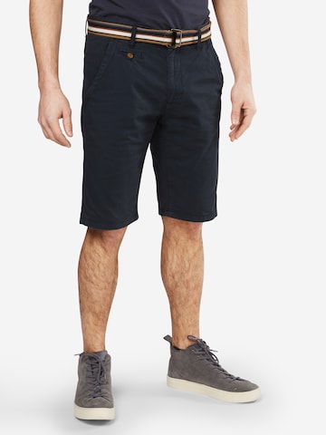 INDICODE JEANS Regular Chino-Shorts 'Royce' in Blau: predná strana