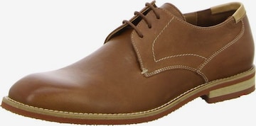 LLOYD Lace-Up Shoes in Brown: front