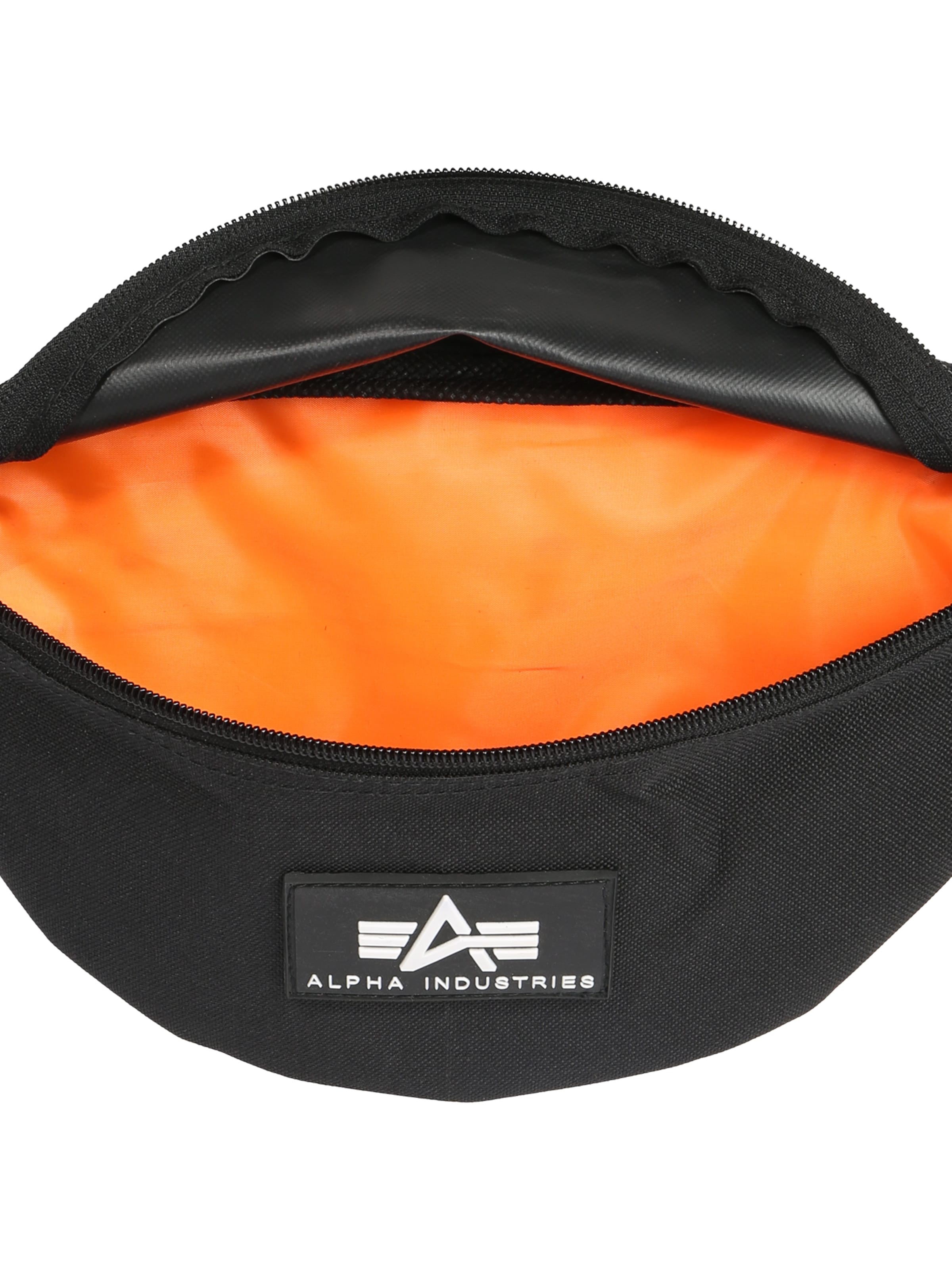 ALPHA INDUSTRIES Τσαντάκι μέσης σε μαύρο