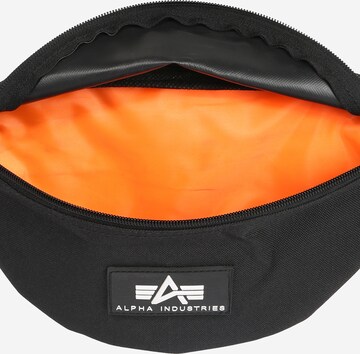 ALPHA INDUSTRIES Fanny Pack in Black