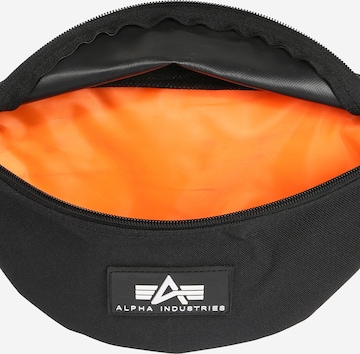 ALPHA INDUSTRIES Bæltetaske i sort