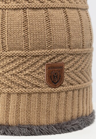 INDICODE JEANS Beanie 'Siracusa Hoddie' in Beige