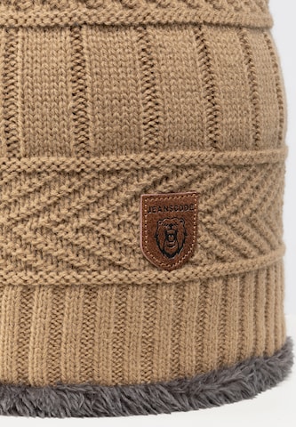 Bonnet 'Siracusa Hoddie' INDICODE JEANS en beige