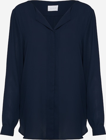 VILA Blouse in Blue: front