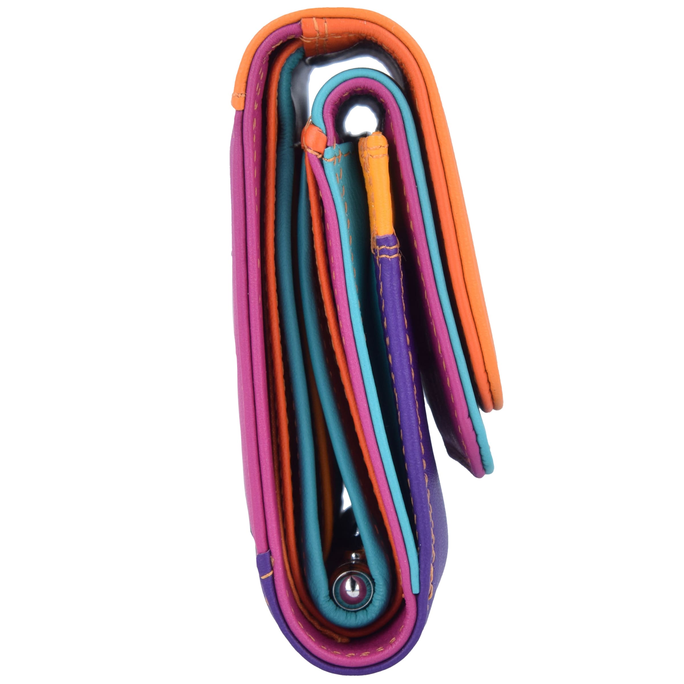 mywalit Geldbörse 'Double Flap' in Mischfarben