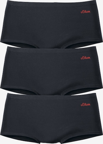 Panty di s.Oliver in nero: frontale