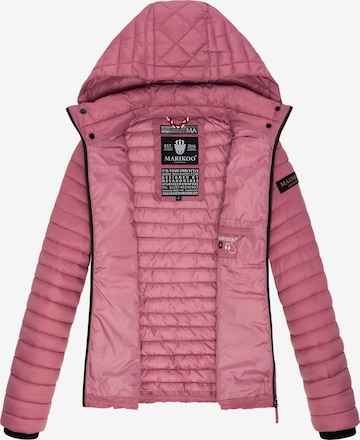 MARIKOO Between-season jacket 'Samtpfote' in Pink