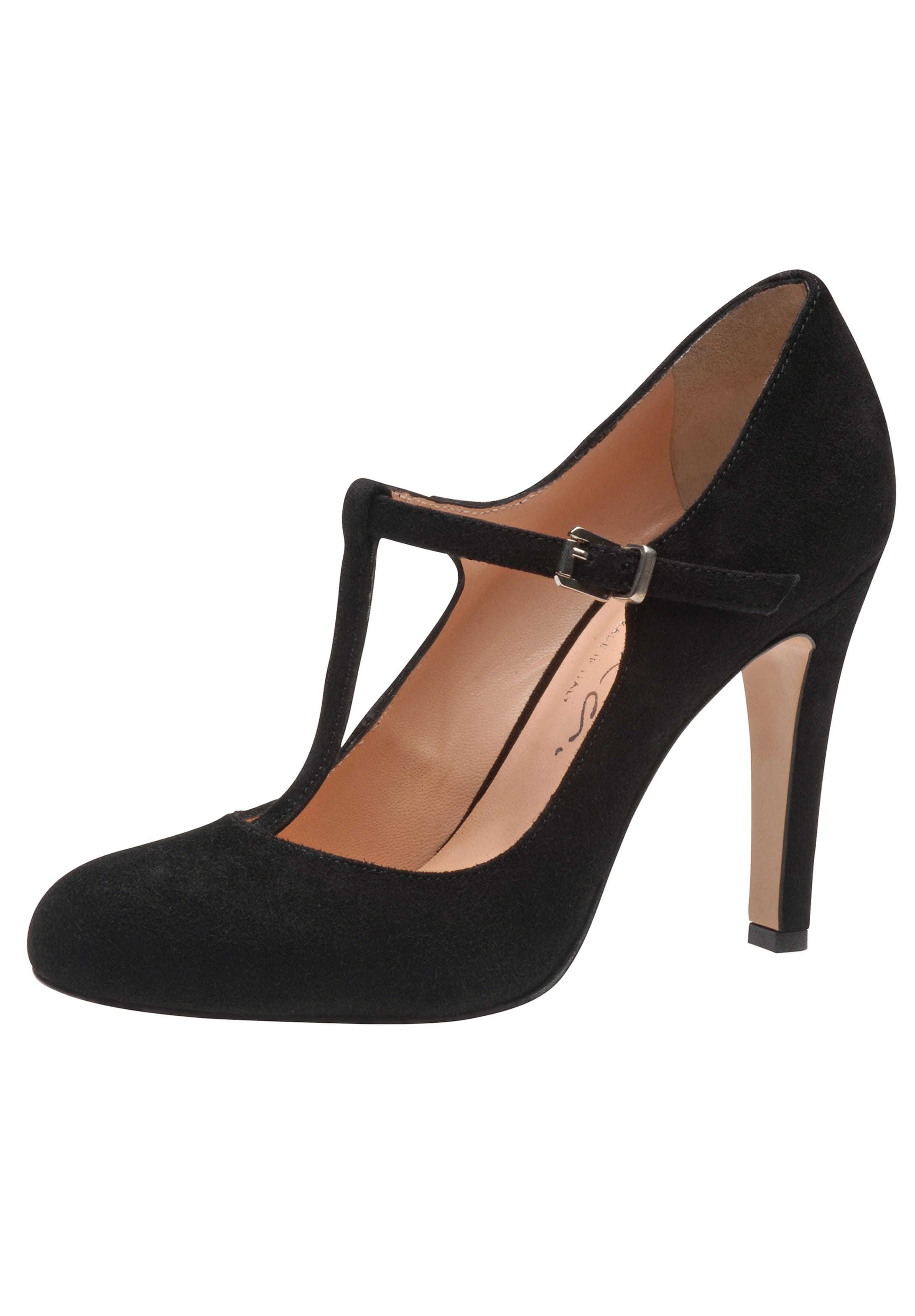 EVITA Slingpumps in Zwart: voorkant