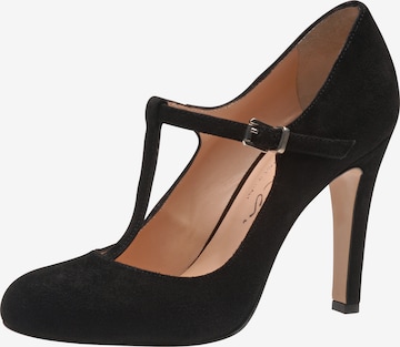 EVITA Slingback Pumps in Black: front