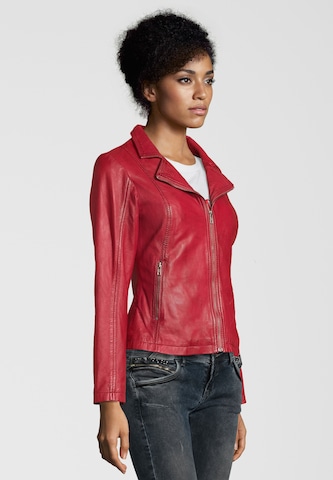 7ELEVEN Lederjacke 'CYNTHIA' in Rot