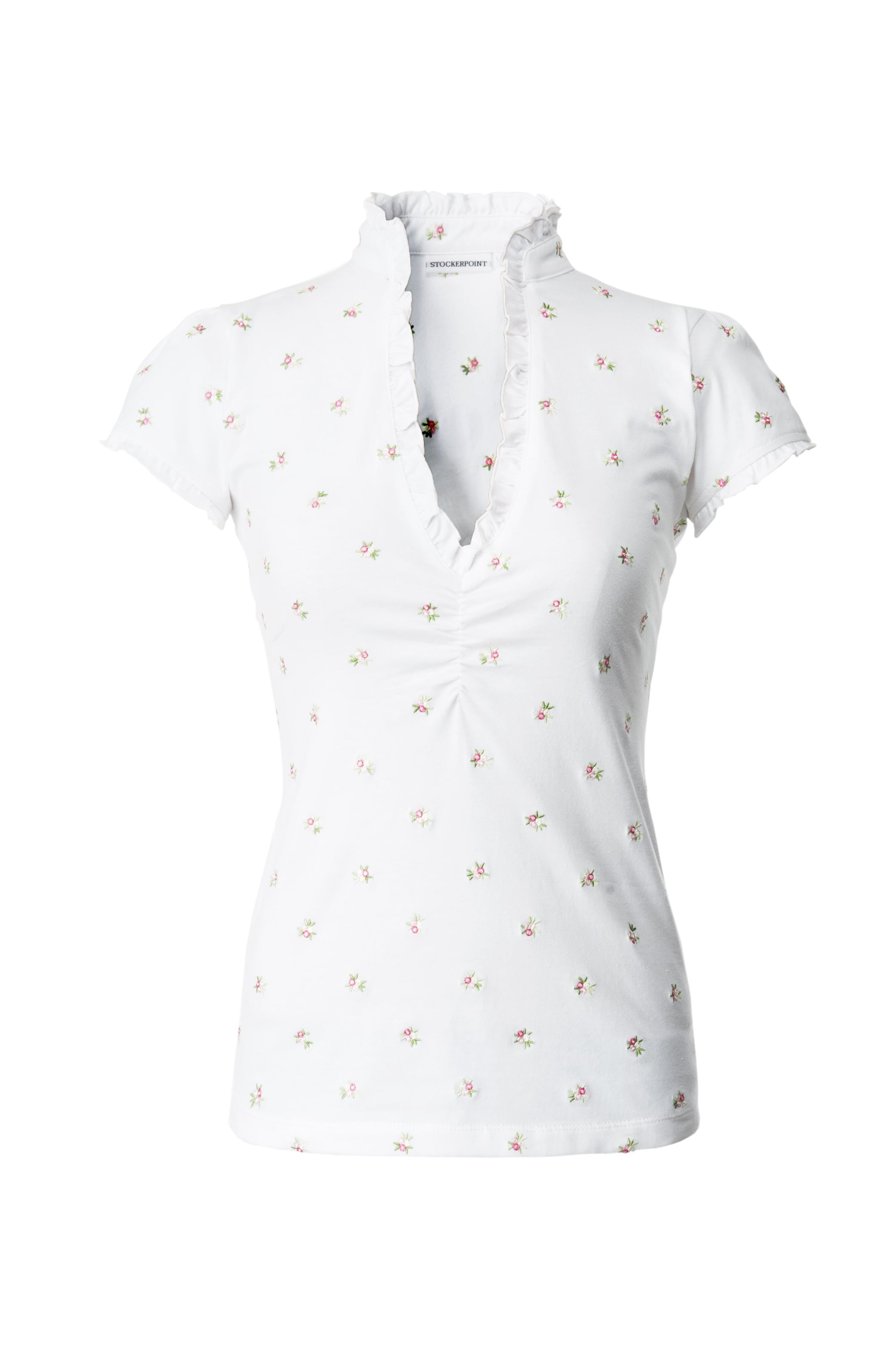 STOCKERPOINT - Shirt 'Tea' in weiß