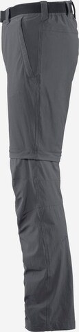 Maier Sports Regular Outdoor Pants 'TAJO' in Grey