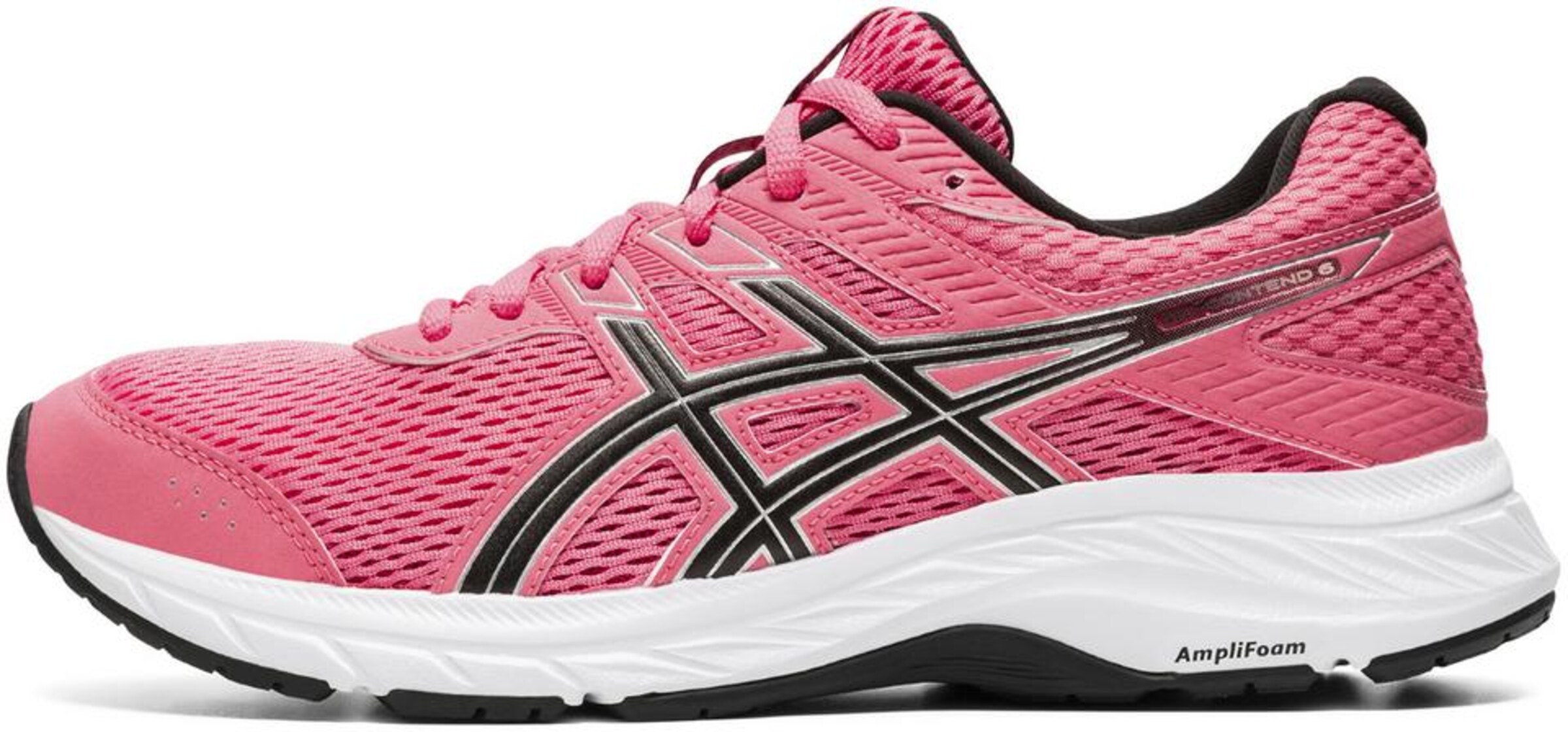 asics schwarz pink