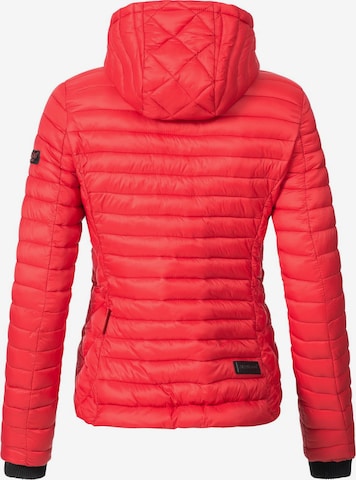 Veste mi-saison 'Samtpfote' MARIKOO en rouge