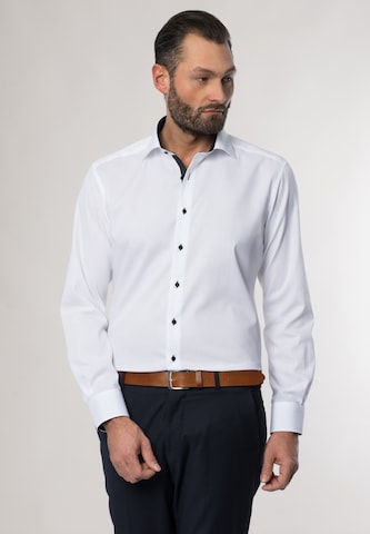 ETERNA Regular fit Business Shirt in White: front