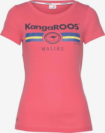 KangaROOS Shirt in Red: front