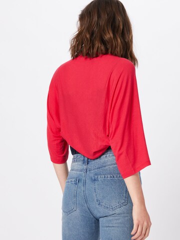 COMMA Bolero in Red: back