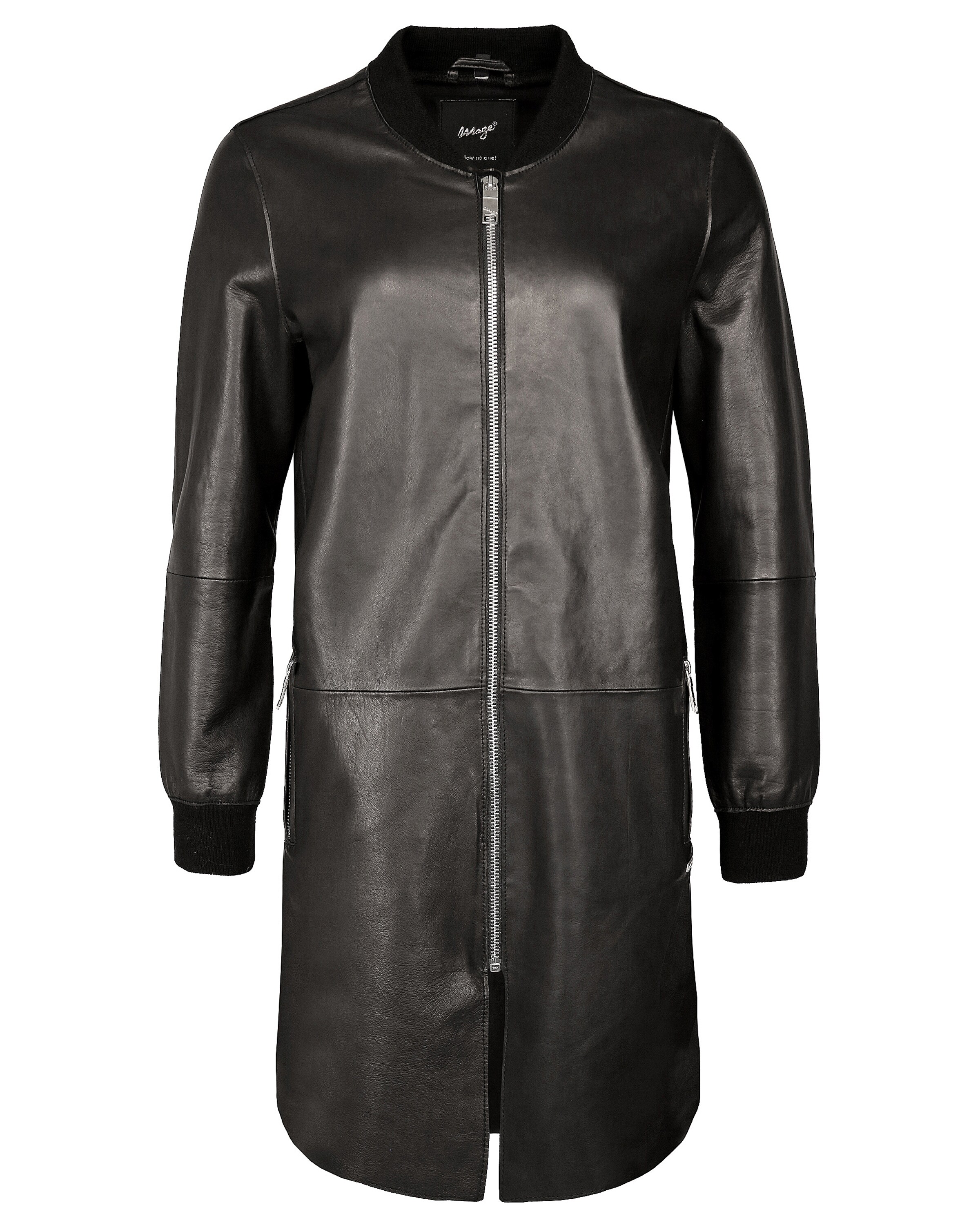 Maze Tussenmantel 'Colorado' in Zwart: voorkant